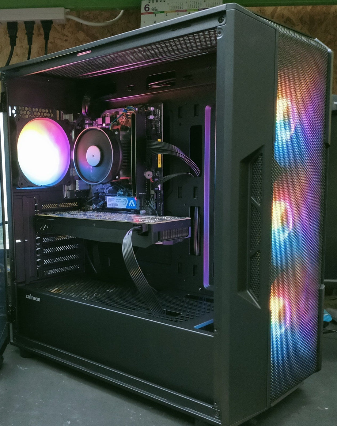 G-Storm ゲーミングPC GTX 1080 × Ryzen 5 5500 zalman ブラック