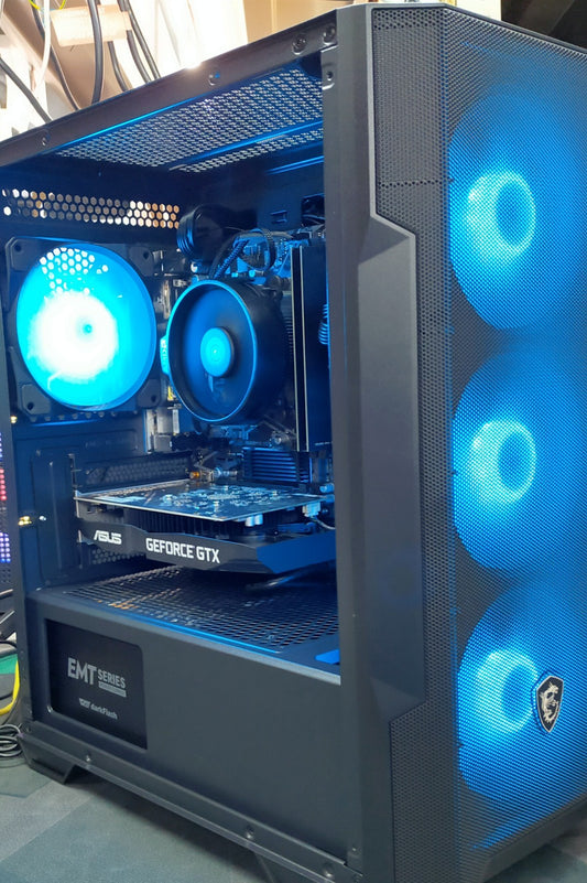 G-Storm ゲーミングPC GTX 1650 × Ryzen 5 4500 M100R ブラック