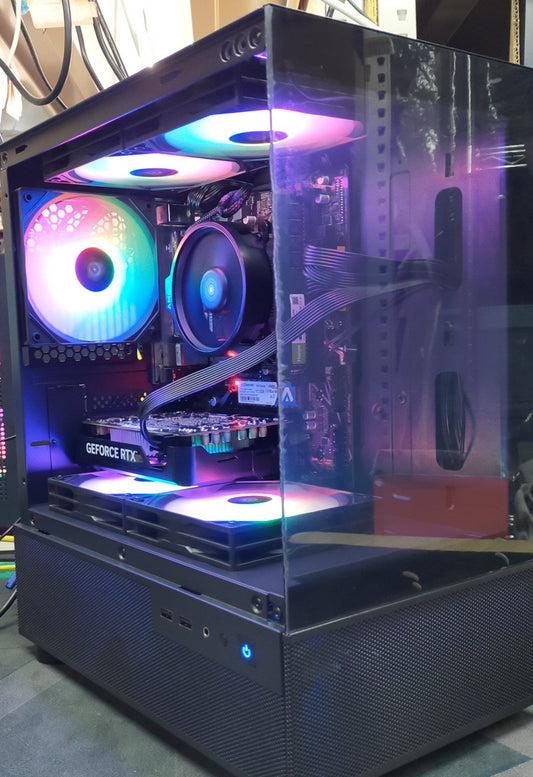 G-Storm ゲーミングPC RTX 4060 × Ryzen 7 5700X CX200M ブラック