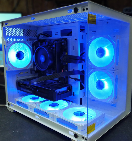 Geame G-StormCG ゲーミングPC RTX 3060 12G × Ryzen 5 5500 B275 Pro ホワイト