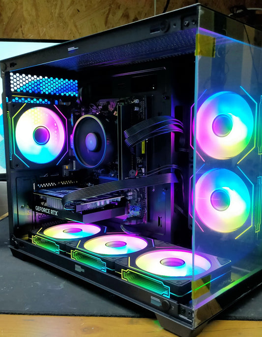 Geame G-StormCG ゲーミングPC RTX 4060 × Ryzen 5 5500 B275 Pro ブラック 本体
