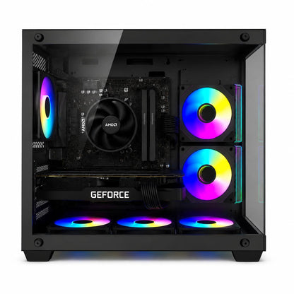 ジーム ゲーミングPC デスクトップ Ryzen 5 5500 RTX 3060 12G メモリ16GB SSD500GB G-StormCG B275 Pro ブラック B0GZMB3788