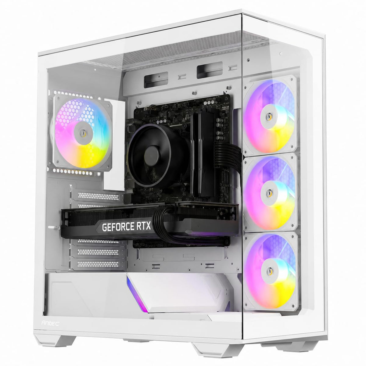 ジーム ゲーミングPC デスクトップ Ryzen 5 5500 RTX 5060 メモリ32GB SSD1.0TB G-StormXa C3 ホワイト B0FBLZ4HFL