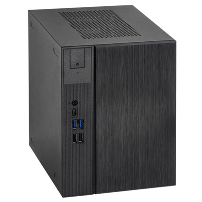 ジーム ゲーミングPC デスクトップ Ryzen 5 5500GT メモリ16GB SSD512GB AMD Radeon Graphics 超小型 DeskMeet X300 ブラック B0HJLPC7HN