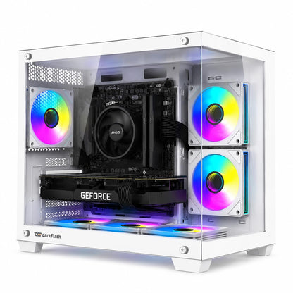 ジーム ゲーミングPC デスクトップ Ryzen 5 3500 RTX 2060 メモリ16GB SSD500GB G-StormCG C285MP ホワイト B0GZMFJVT7