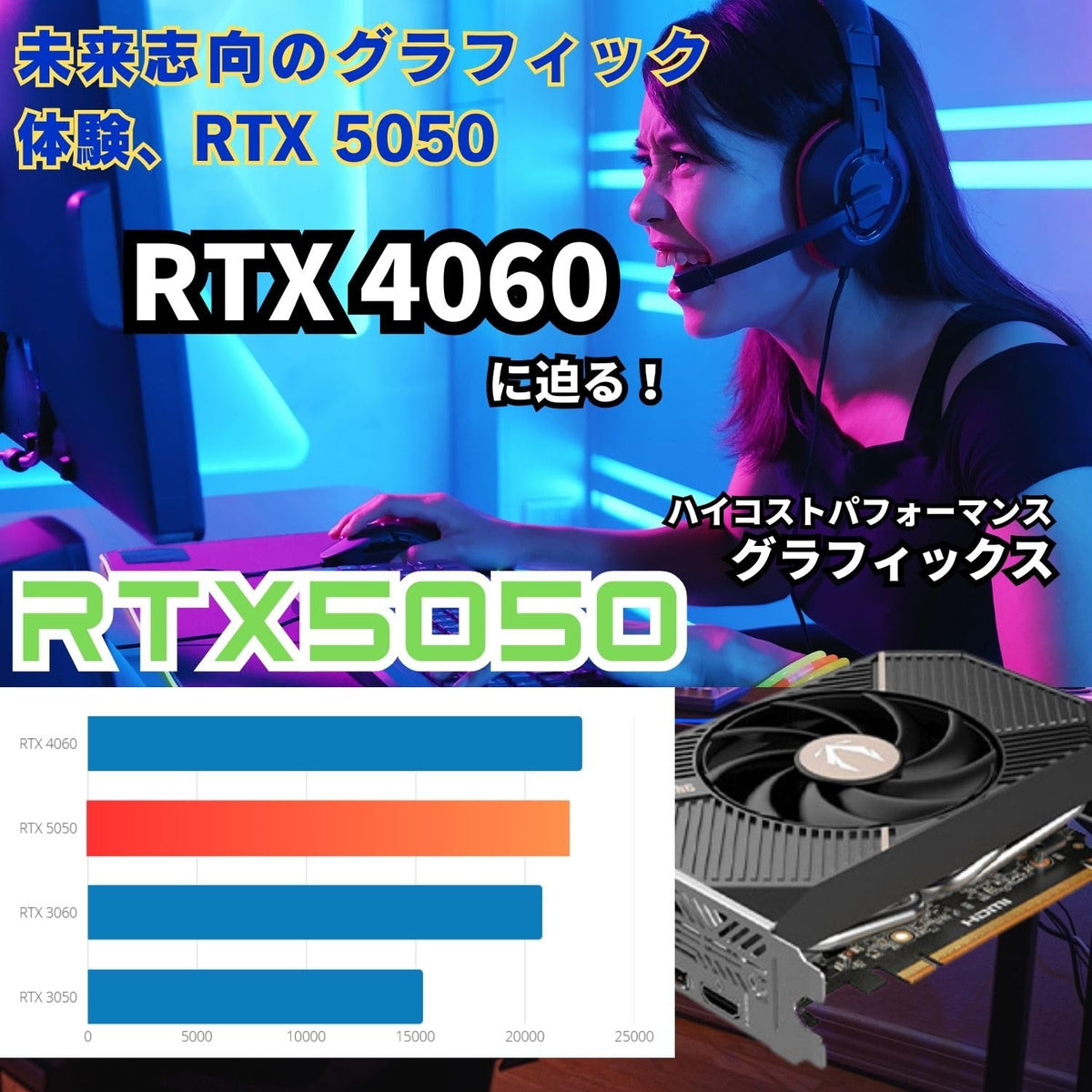 ジーム ゲーミングPC デスクトップ Ryzen 5 4500 RTX 5050 メモリ16GB SSD500GB G-StormXa H18 ブラック RGBファン付 B0FNWNTWFJ