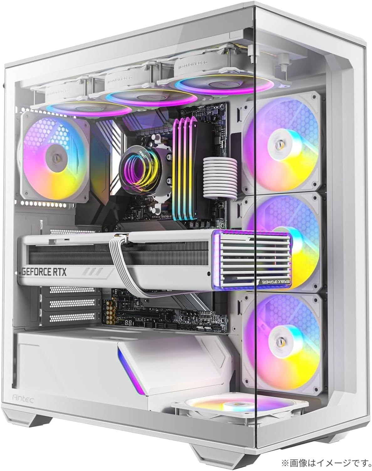 Geame G-stormXiu ゲーミングPC｜RTX5070 Ti / Core Ultra 7 265F｜32GB / 2TB [B0H4FJGRKR]