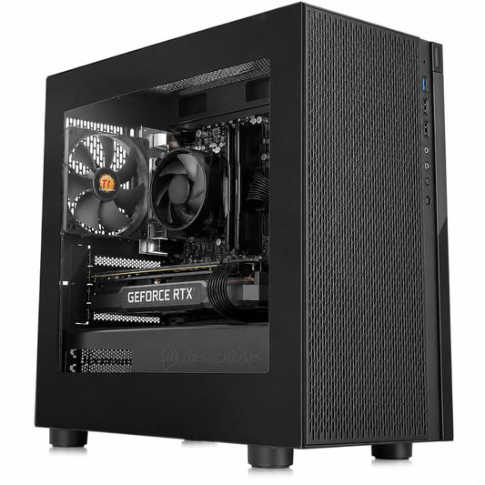 ジーム ゲーミングPC デスクトップ Ryzen 7 5700X RTX 5060 メモリ32GB SSD2.0TB H18 ブラック B0H835FN78
