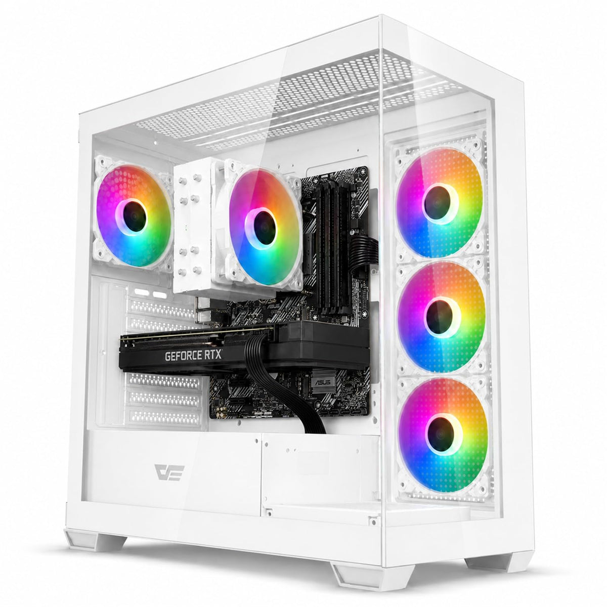 ジーム ゲーミングPC デスクトップ Ryzen 7 5700X RTX 3070 メモリ32GB SSD1.0TB 整備済みGPU DS900 ホワイト B0HGKXN7WL