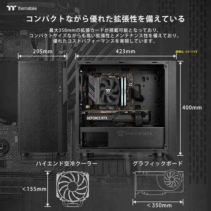 ジーム ゲーミングPC デスクトップ Ryzen 7 5700X RTX 3070 メモリ32GB SSD1.0TB 整備済みGPU H18 ブラック B0HGL6P6ZH