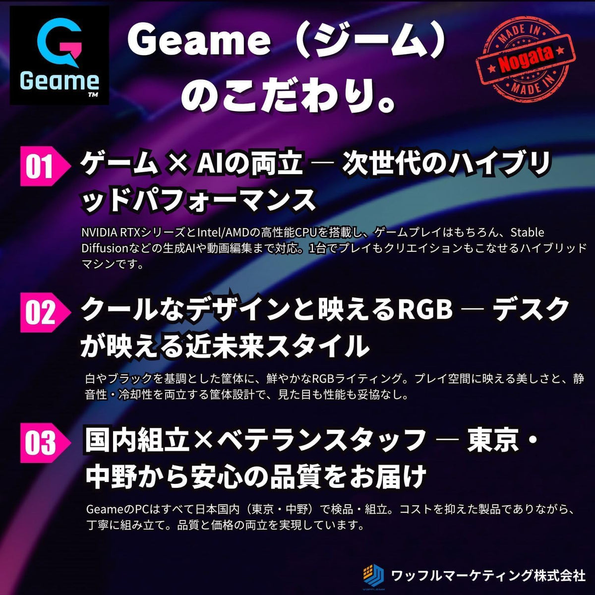 ジーム ゲーミングPC デスクトップ Ryzen 5 4500 RTX 5060 メモリ16GB SSD500GB G-StormXa H18 ブラック RGBファン付 B0H21CMSKJ