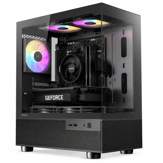 ジーム ゲーミングPC デスクトップ Ryzen 7 5700X RTX 5060 メモリ16GB SSD512GB CX200M ブラック B0H7RHQTV9