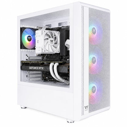 ジーム ゲーミングPC デスクトップ Ryzen 7 5700X RTX 3070 メモリ32GB SSD1.0TB 整備済みGPU S200 TG ARGB Plus ホワイト B0HGKYNTXK