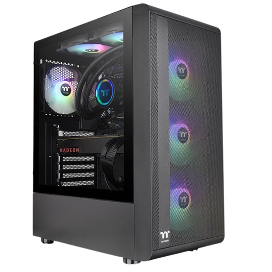 ジーム ゲーミングPC デスクトップ Core i7-14700F RTX 5060 メモリ32GB SSD1.0TB G-StormXi S200 TG ARGB Plus ブラック B0FBM5QC7Y