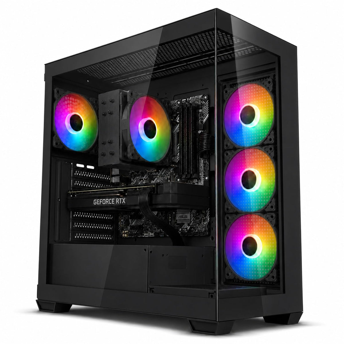 ジーム ゲーミングPC デスクトップ Ryzen 7 5700X RTX 3070 メモリ32GB SSD1.0TB 整備済みGPU DS900 ブラック B0HGKRW8BD
